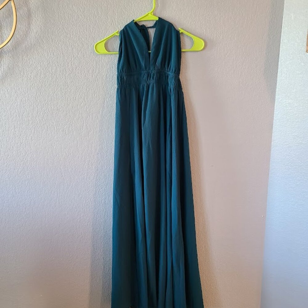 SHEIN Women's Green Dress